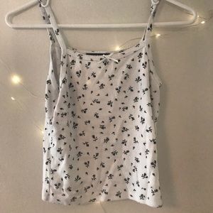 Brandy Melville floral tank top :-)
